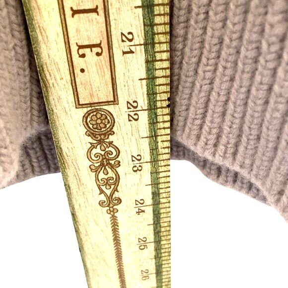 ARITZIA Wilfred Free Womens Large Wool Chucky Thick Crewneck Cropped Sweater - Picture 6 of 10